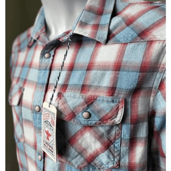 NWT DESERT SON Tifton by Dierks Bentley Flag & Anthem Vintage Snap Size‎ S - Picture 8 of 16